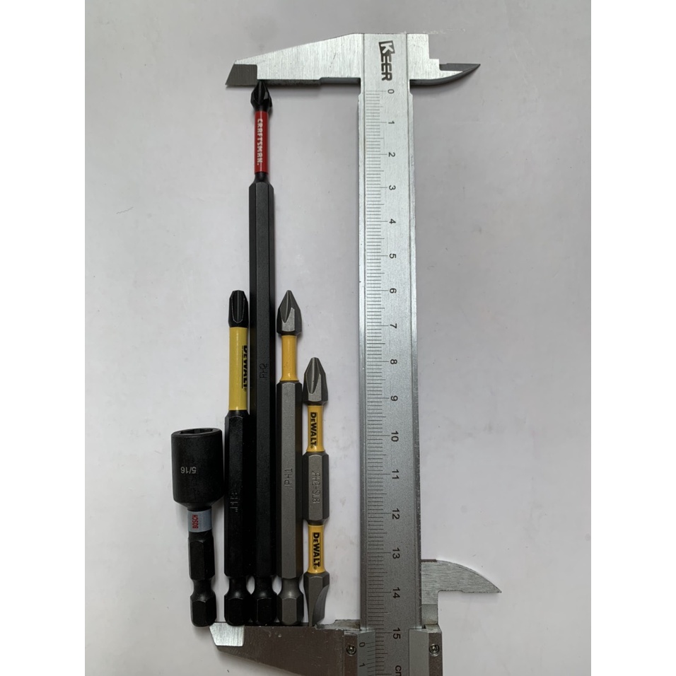 Bộ mũi vít PH1 - PH2 - PH3 - SL8 - đầu bắn tôn chính hãng có từ