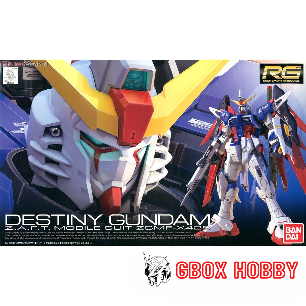 Gundam RG ZGMF-X42S Destiny Bandai Mô hình nhựa lắp ráp 1/144