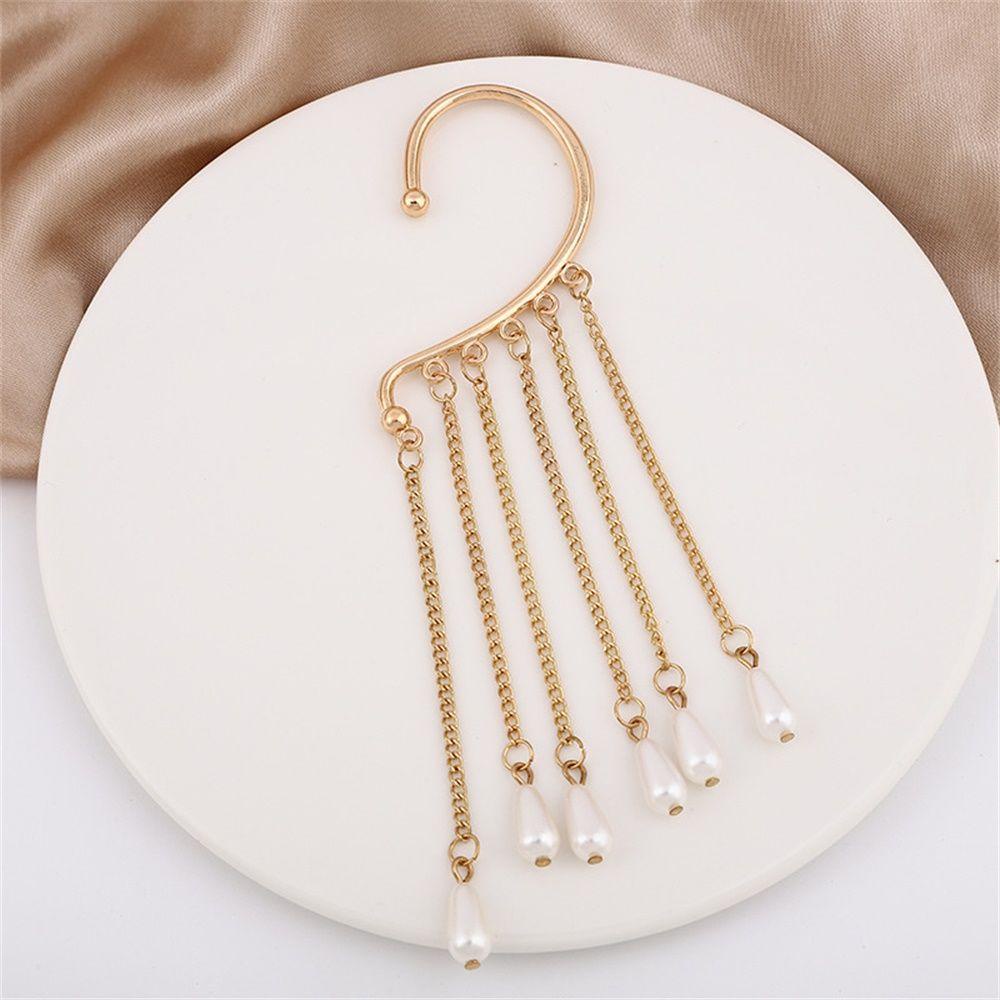 SUMU Hoa Tai Dáng Dài Đính Đá Phối Tua Rua Thời Trang