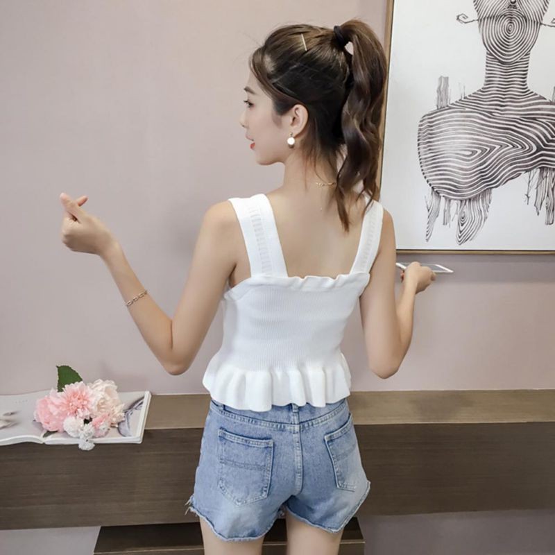 FREESHIP ĐƠN 99K_ Áo dây mùa hè dáng ôm gợi cảm cho nữ