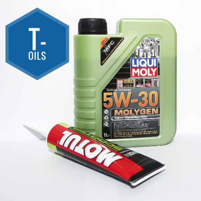 Nhớt Liqui Moly Scooter 5w30 và nhớt láp