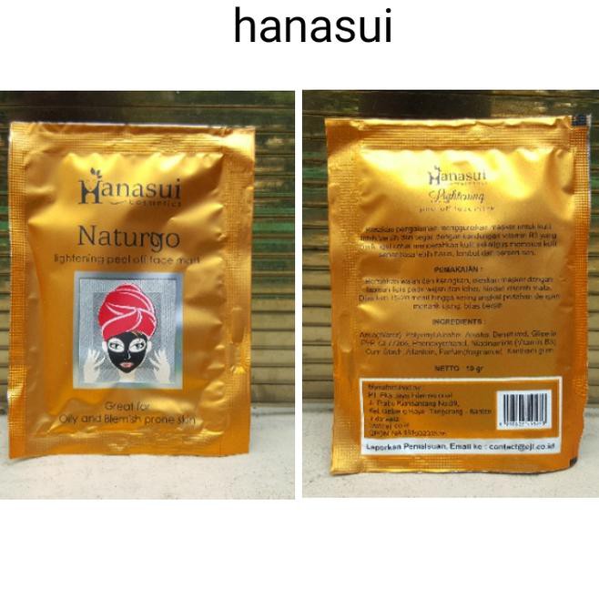 (hàng Mới Về) Mặt Nạ Bùn Dưỡng Da Hanasui Naturgo Ll71