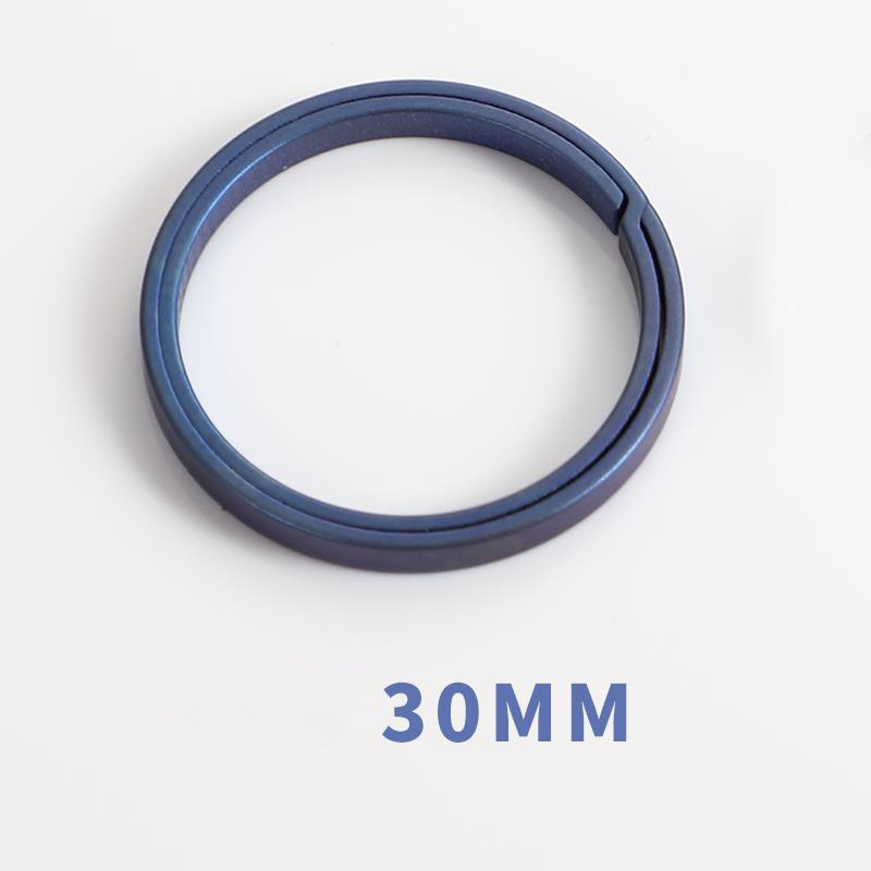 Móc Khóa Bằng Hợp Kim Titan Màu Xanh Dương Cho Xe Hơi