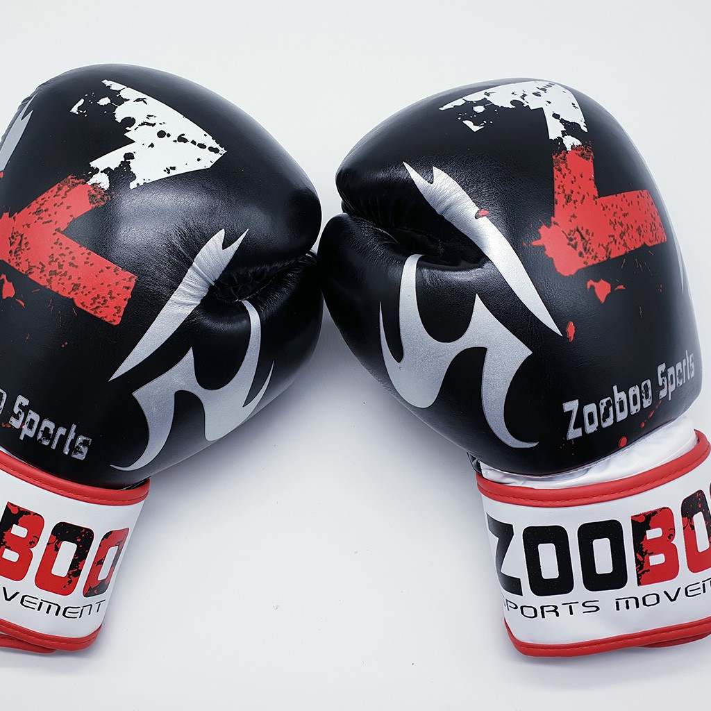 Găng tay Boxing chữ Z hãng Zooboo đấm bốc bao cát ⚡FREESHIP⚡ Bao tay đấm bốc bền đẹp tập võ giá rẻ