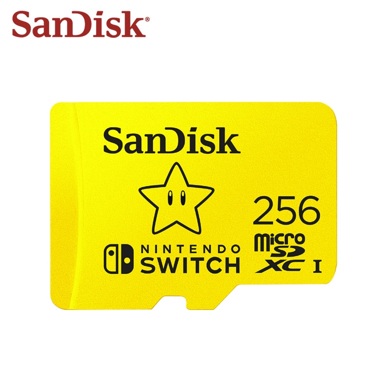 SANDISK Thẻ Nhớ Micro Sd 256gb 128gb 64gb Tar Memoir 4k Ultra Hd Tf Cho Nintendo Interrupter