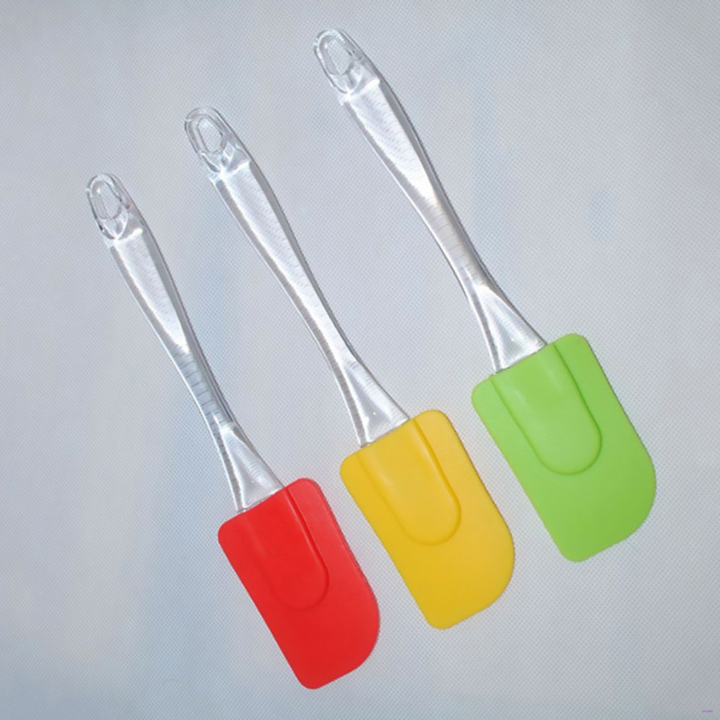 Dụng Cụ Chà Láng Bánh Kem Bằng Silicon Chịu Nhiệt Cao Tiện Dụng