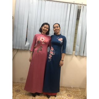 Áo dài lụa tây thi