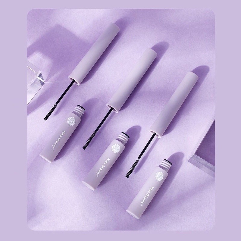 Chuốt mi KISS BEAUTY hoa trà làm cong mi dày mi chống lem tự nhiên Attractive Curl Mascara KISS04 | BigBuy360 - bigbuy360.vn