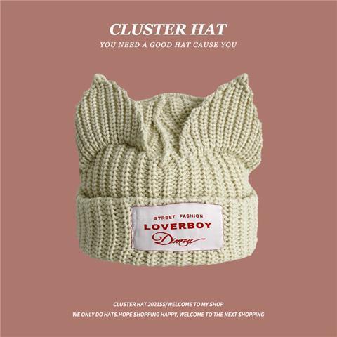 Mũ Len Dệt Kim Đính Tai Lạc Đà Dễ Thương Và Ngọt Ngào