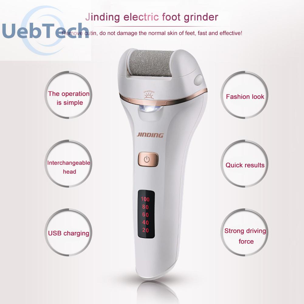 Máy mài da chết và vết chai trên bàn chân chạy điện chống thấm nước tiện dụng