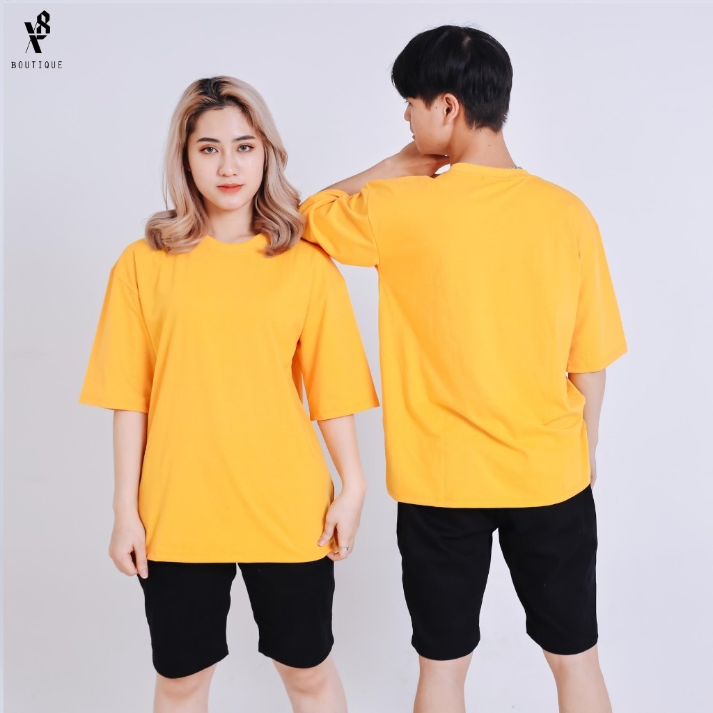 Áo Thun Unisex Tay Lỡ X8 990 Áo Phông Nam Nữ Form Rộng Cotton Thấm Hút Mồ Hôi