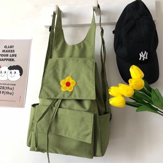 Balo thêu hoa ulzzang 🖤🖤🖤