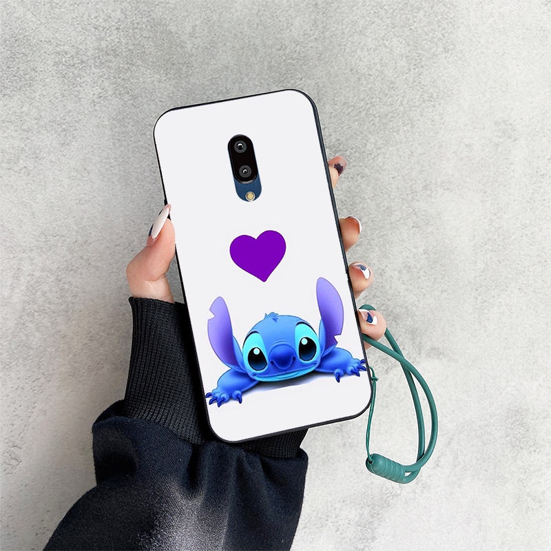Ốp Lưng Phong Cách Hoạt Hình Kèm Dây Đeo Dùng Cho Sharp Aquos Zero 2 SHV47 Zero2