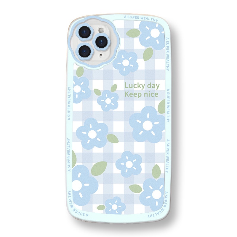 Ốp lưng iphone Ốp Điện Thoại In Họa Tiết Hoa Cho iphone14Promax / 7plus / 8 / 8plus / x / xr / xs / 11 / 12 / 13 / pro / max / plus / promax Dinuo case