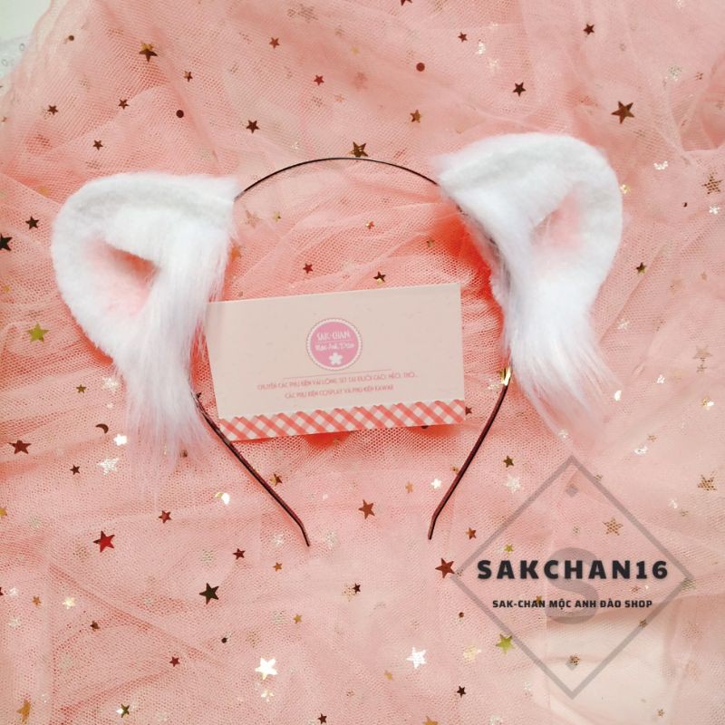 Tai gấu cosplay xinh xắn