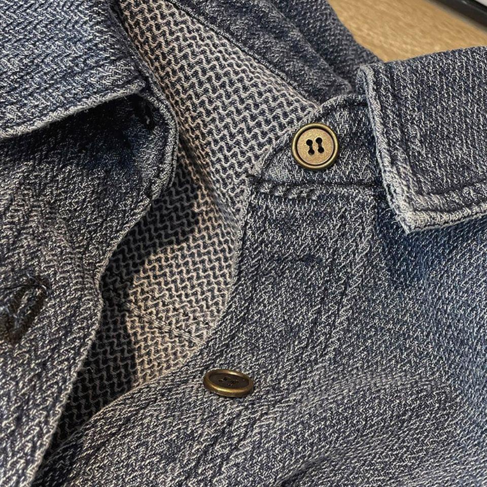 Áo Sơ Mi Denim Tay Dài Dáng Rộng Kiểu Hàn Quốc Thời Trang Mùa Xuân Mới Dễ Phối Đồ Cho Nữ s 2022