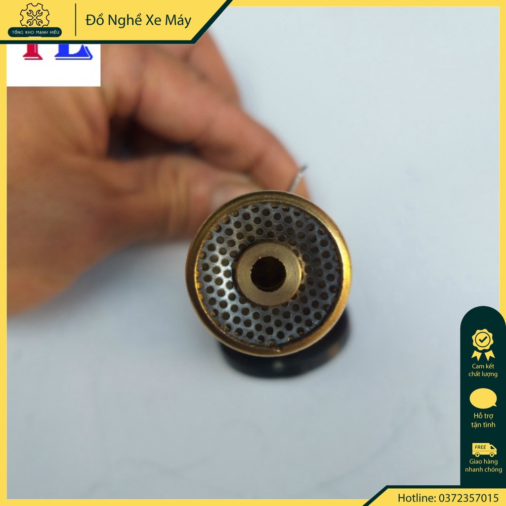 Đèn khò gas 1300 độ bằng đồng nguyên khối độ bền cao, đèn khò ga mini cao cấp - Hàng có sẵn