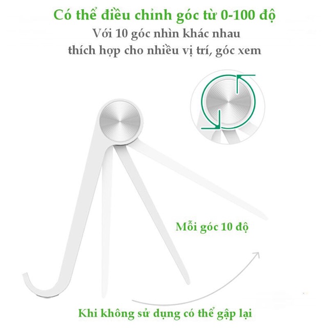 GHẾ ĐỠ ĐIỆN THOẠI + MÁY TÍNH BẢNG + IPHONE + IPAD + SAMSUNG + GIÁ RẺ ( GIAO MÀU NGẪU NHIÊN ) | BigBuy360 - bigbuy360.vn