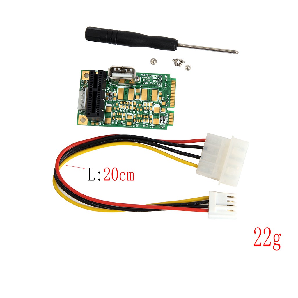Card chuyển mini PCIe sang PCIE-1x /4x/8x/16x