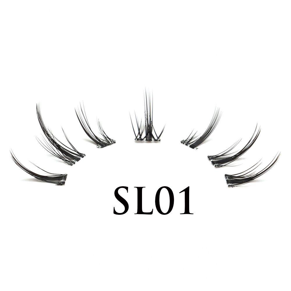 Set 50 / 70 / 90 Cụm Lông Mi Giả Mềm 3D Tự Dính