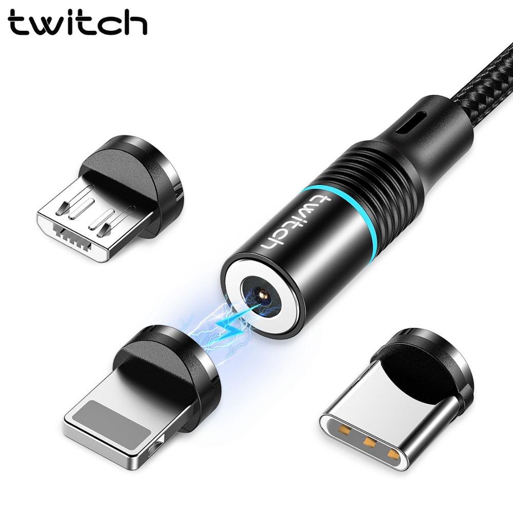 Phích Cắm Dây Sạc Điện Thoại Twitch Từ Tính Cho