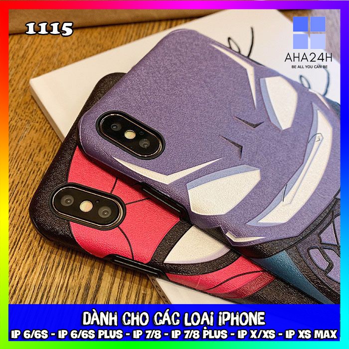 ỐP LƯNG IPHONE SIÊU ANH HÙNG CHIBI ĐỦ DÒNG MÁY - ỐP DẺO (6/6 PLUS/6S/6S PLUS/7/7 PLUS/8/8 PLUS/X/XS/XS MAX) AH1115