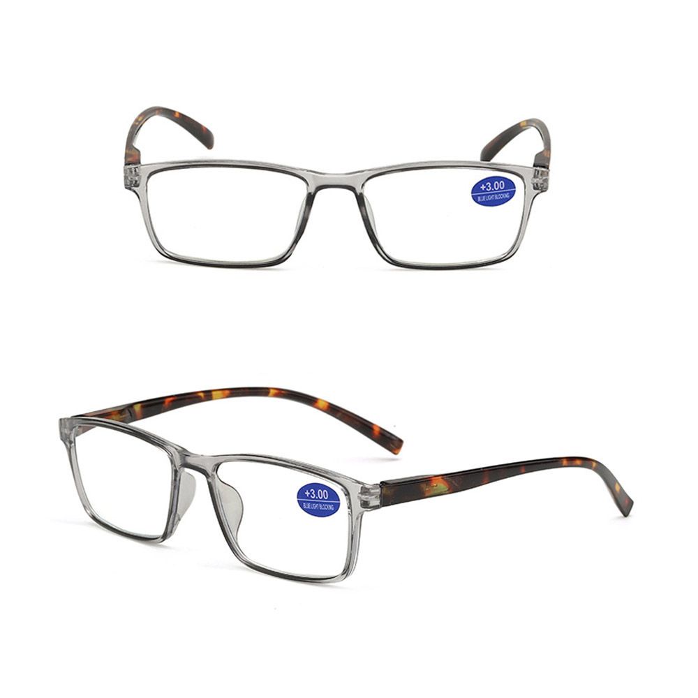 Kính đọc sách gọng PC siêu nhẹ chống ánh sáng xanh thời trang cho nam và nữ