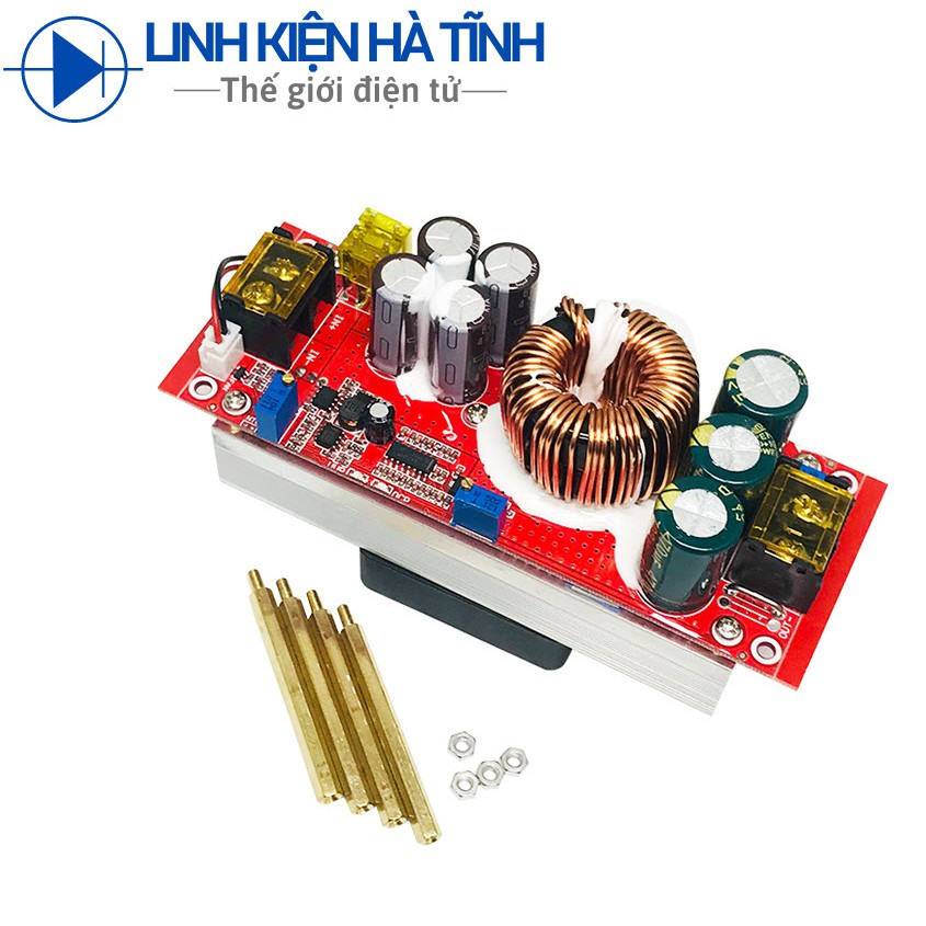 Mạch Tăng Áp loa kéo Boost mạch tăng áp pin năng lượng mặt trời1500W  DC-DC 12-90V