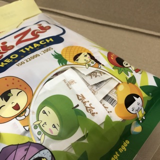 [350g]Túi Thạch Trái Cây Lá Zai Zai