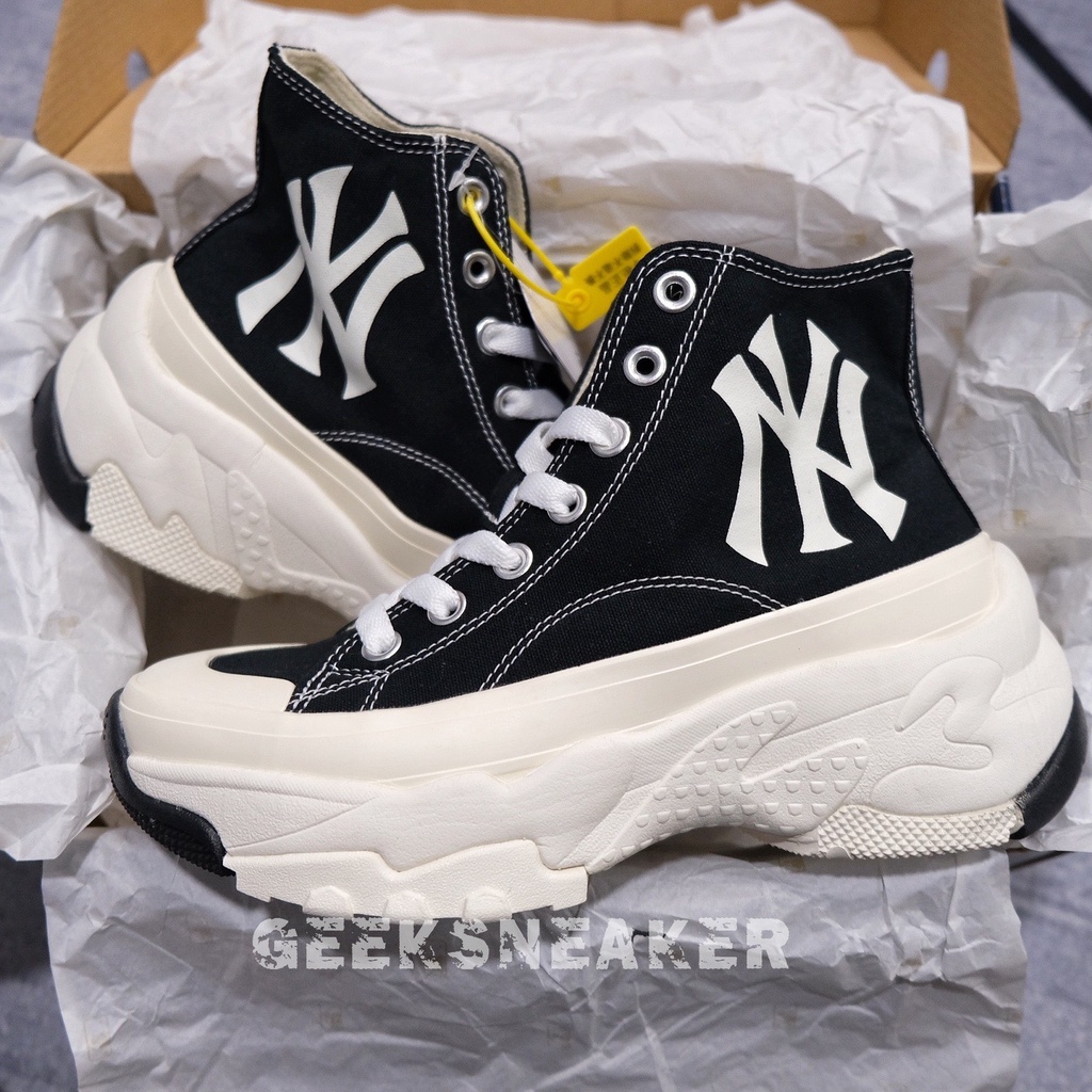 [GeekSneaker] Giày 𝐌𝐋𝐁  BIGBALL CHUNKY HIGH NEW YORK YANKEES