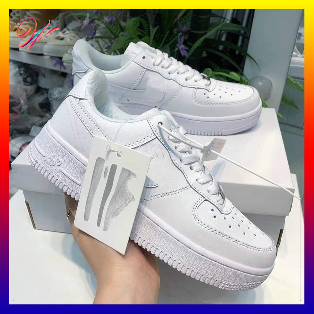 [Mã FAGREEN245 giảm tới 30K đơn 99K] Giày AF1 trắng full thể thao mới nhất [Chuẩn form Quảng Châu], full box, bill | BigBuy360 - bigbuy360.vn