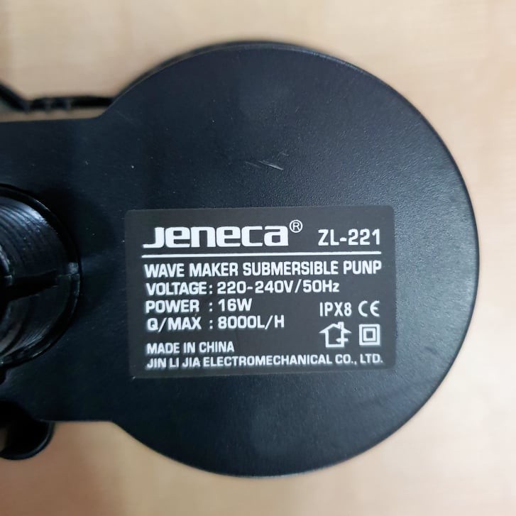 Máy Thổi Luồng 2 đầu - Tạo sóng Jeneca ZL 221 cho hồ cá cảnh - bể cá cảnh