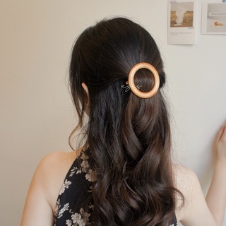 TỔNG HỢP KẸP TÓC GỖ KIỂU DÁNG VINTAGE ESIS ACCESSORIES