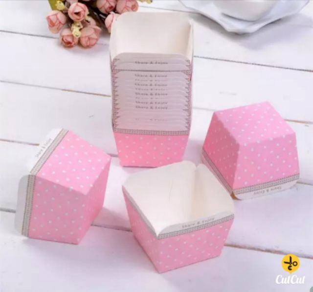 Cup Giấy Cứng vuông