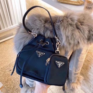 Ba lô Dây Rút kèm Ví PRADa có Video Ảnh Thật