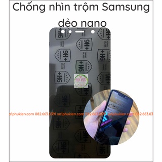 Dán chống nhìn trộm Samsung A9 pro 2016 A9 2018 A8 STAR A9 STAR dẻo nano cường lực 9H+