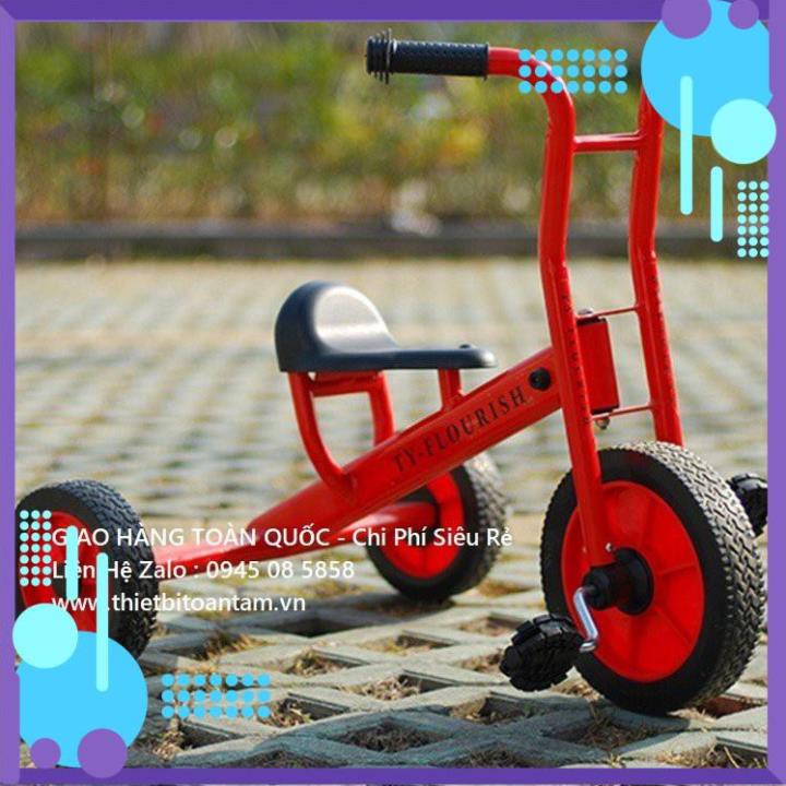 hàng đẹp -  Xe đạp màu đỏ đơn 3 bánh tự cân bằng cho bé