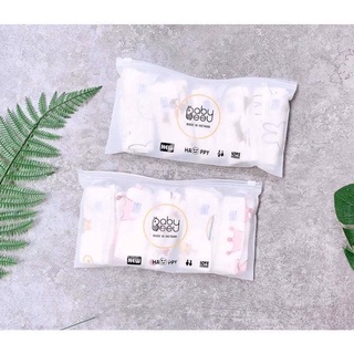 Set 5 khăn xô sữa organic cao cấp baby bee