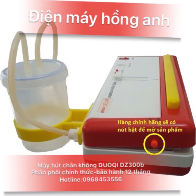 MÁY HÚT CHÂN KHÔNG DOUQI DZ300B CHÍNH HÃNG HÚT KHÔ+NƯỚC+TÚI