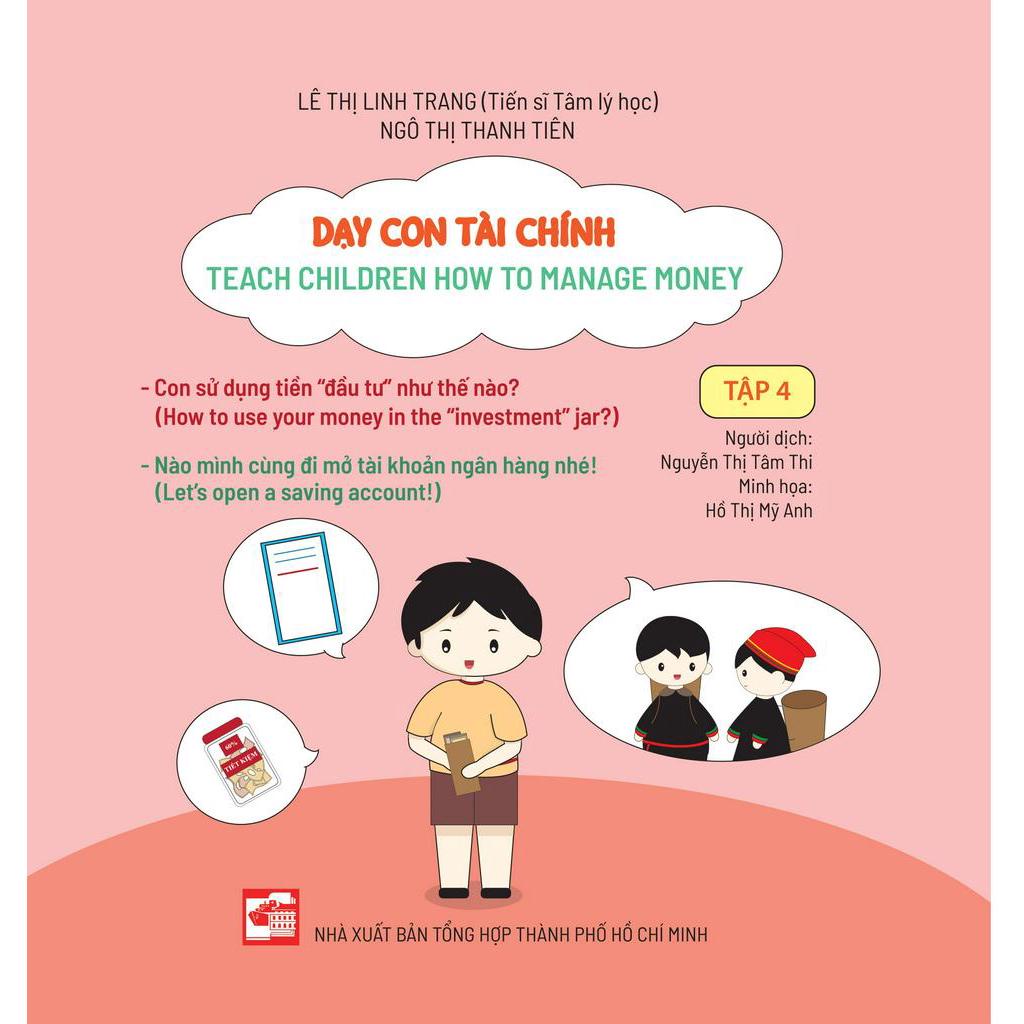 Sách - Dạy Con Tài Chính - Teach Children How To Manage Money - Tập 4