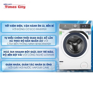 Máy giặt Electrolux 10kg màu trắng EWF1023BEWA