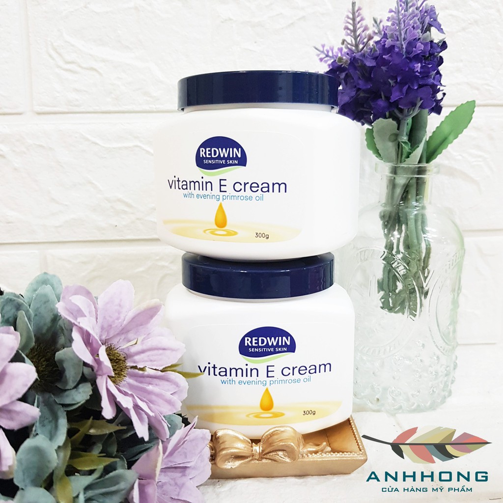 Kem Dưỡng Redwin Vitamin E Cream, Vitamin E Úc Dưỡng Ẩm, Dưỡng Trắng Da Mặt Và Body Chính Hãng