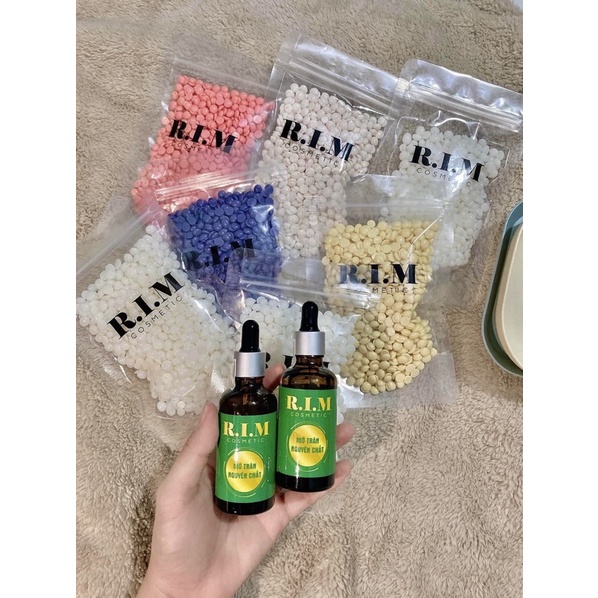 Combo 100Gr Sáp Wax HARD BEANS nhập khẩu Úc + mỡ trăn triệt lông tại nhà