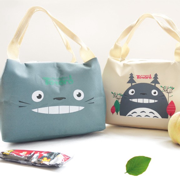 Túi đựng hộp cơm trưa in hình Totoro dễ thương