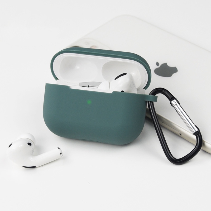 Vỏ Airpods Pro kèm móc khóa, case bảo vệ Airpod Pro khỏi các vết trầy xước, có thể dùng chung Airpod Pro 2 - Cafe2fone