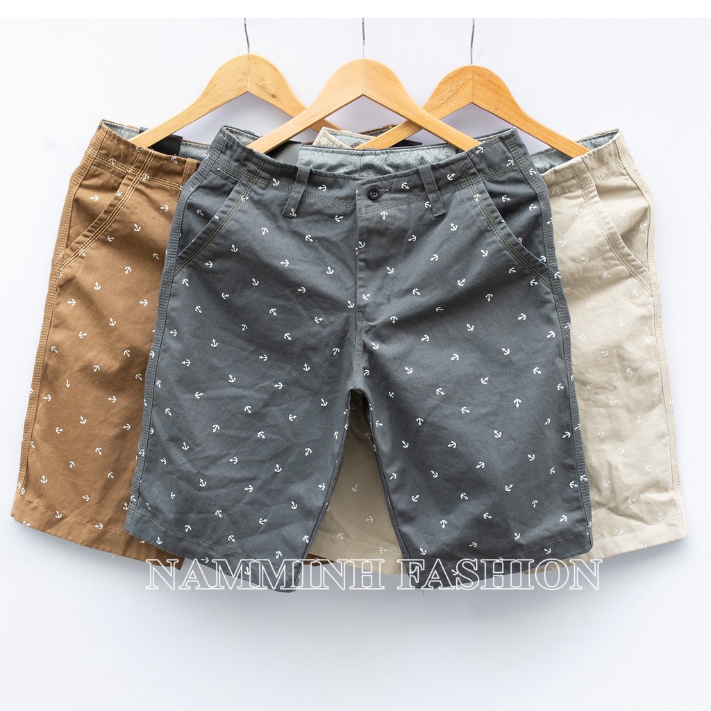 Quần Shorts Nam Kaki