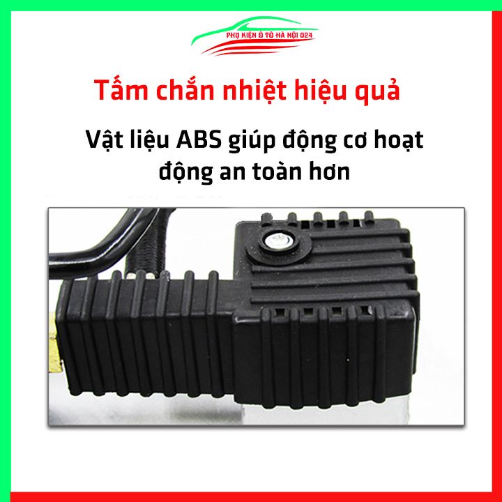 Máy bơm lốp 12V -100PSI- máy nén khí tiện lợi
