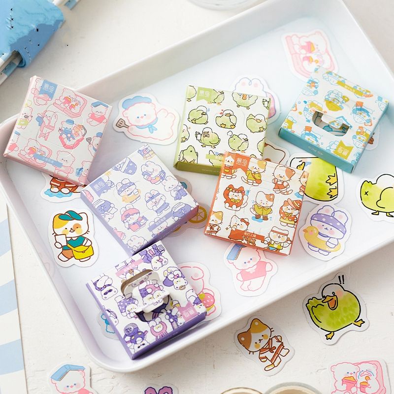 Hộp 45 hình dán sticker trang trí