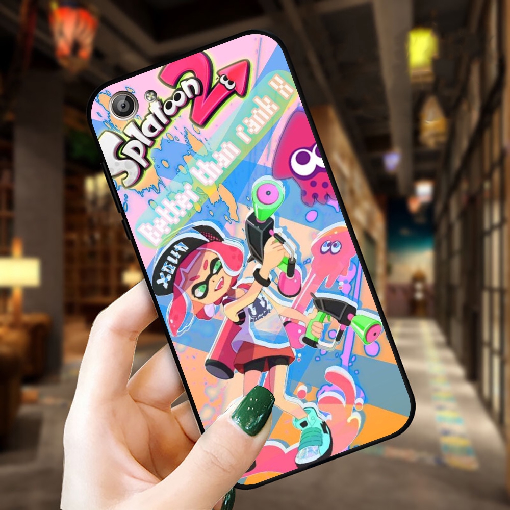 Ốp Lưng Hoạt Hình Splatoon 2 Realme A91 A8 A92 A92s A12 A31 A52 A72 F15 X2 C2 C3 6 Pro 2020