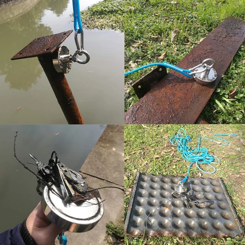 Nam châm hút mạnh ❤️𝐅𝐑𝐄𝐄 𝐒𝐇𝐈𝐏❤️ Nam châm có móc - Nam châm cứu hộ